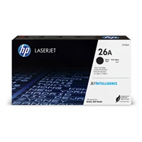 HP 26A Black LJ Toner Cart, 3100 str, CF226A