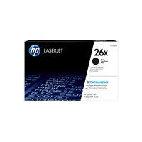 HP  26X Black LJ Toner Cart, CF226X (9,000 pages)