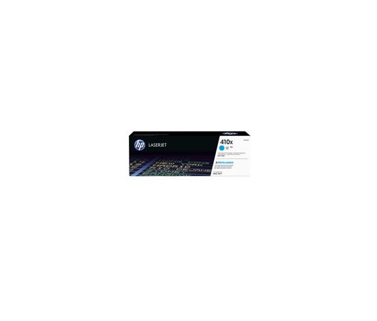HP 410X Cyan LJ Toner Cart, CF411X (5,000 pages)