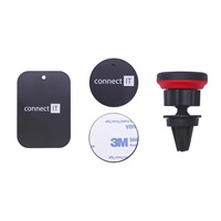 CONNECT IT Univerzální držák na mobilní telefon do mřížky ventilace, magnetický