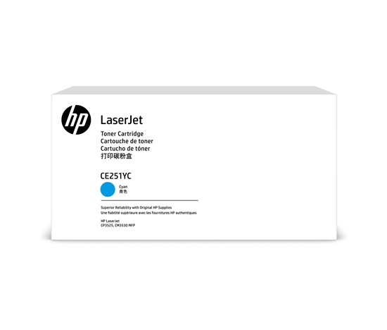 HP Toner Cart Black do HP CLJ CP3525, High Capacity, CE250X