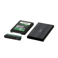 i-tec USB 3.0 MySafe AluBasic Advance rámeček na externí pevný disk 6.4 cm / 2.5" pro SATA I/II/III HDD SSD, hliníková k