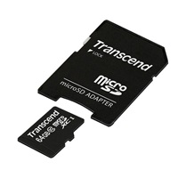 TRANSCEND MicroSDXC karta 64GB Class 10, UHS-I (45MB/s)