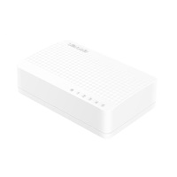 Tenda S105 5-Port Mini Eco Fast Ethernet Switch, 10/100 Mb/s, Desktop