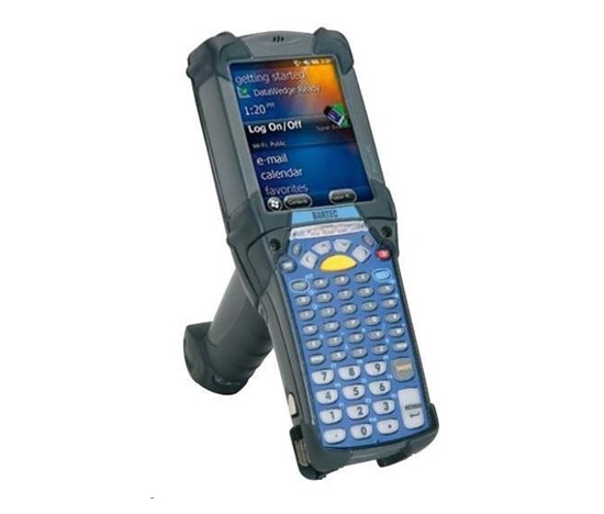 Motorola/Zebra terminál MC9200 GUN, WLAN, LORAX, 512M/2G, 28 key, Windows CE7, BT