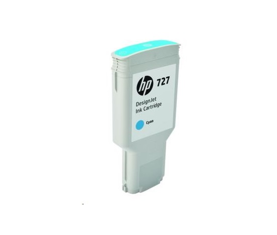 HP 727 300-ml Cyan DesignJet Ink Cartridge