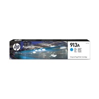 HP 913A Cyan Original PageWide Cartridge (3,000 pages)