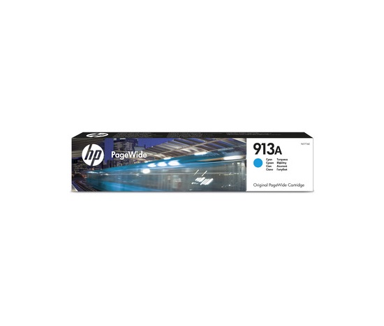 HP 913A Cyan Original PageWide Cartridge (3,000 pages)