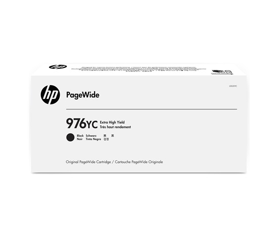 HP 976YC Extra High Yield Black Contract Original PageWide Cartridge - CONTRACT, L0S20YC (20,000 pages)