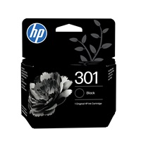 HP 301 Ink Cartridge Combo 2-Pack, N9J72AE (190 / 165 pages)