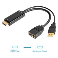 PREMIUMCORD adaptér HDMI to DisplayPort s napájením