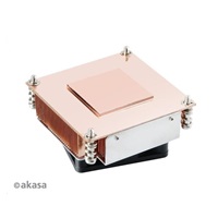 AKASA chladič CPU AK-CC6502BT01 pro Intel LGA 2011, měděné jádro, 70mm PWM ventilátor, pro 2U skříně