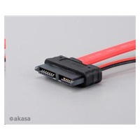 AKASA kabel SATA kombinovany kabel pro připojení slim DVD a BR mechanik, 40cm