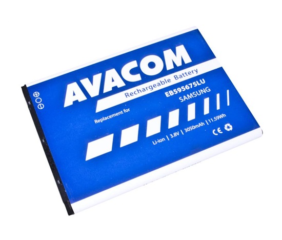 AVACOM bateria do telefonu komórkowego Samsung Galaxy Note 2, Li-Ion 3,8V 3050mAh (zapas EB595675LU)