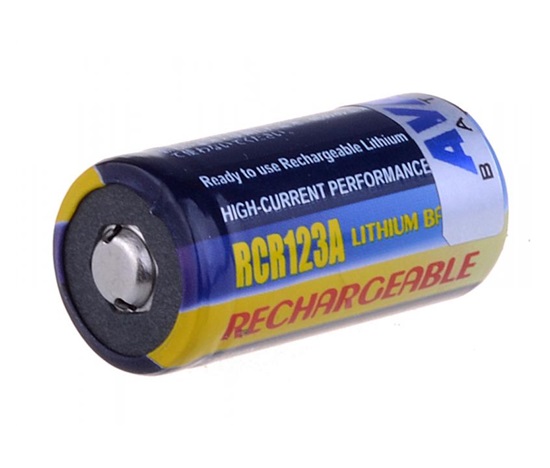 AVACOM baterie do aparatów fotograficznych do ładowania CR123A, CR23, DL123A Li-Fe 3V 500mAh 1.5Wh