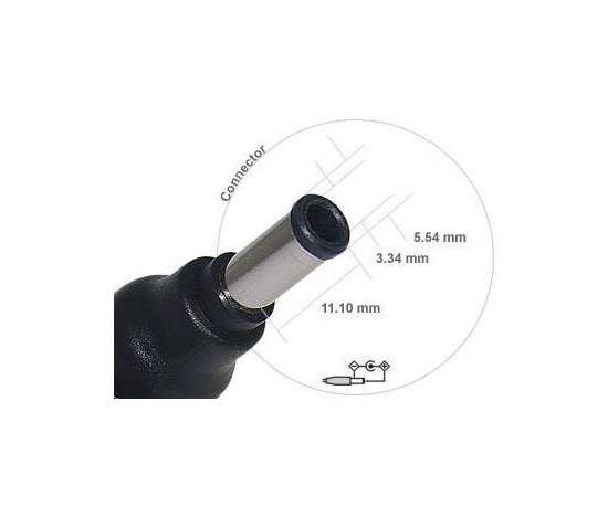 AVACOM Jack do ładowania notebooka C2 (5,5mm x 3,0mm pin) do Samsung