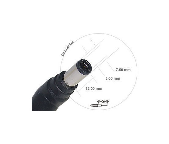 AVACOM Jack do ładowania notebooka C22 (7,4mm x 5,1mm pin) do Dell