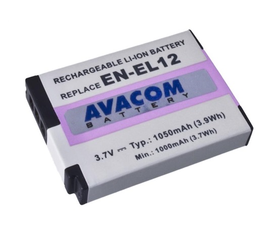 AVACOM náhradní baterie Nikon EN-EL12 Li-Ion 3.7V 1050mAh 3.9Wh