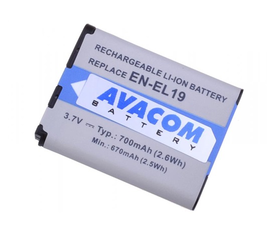 AVACOM Nikon EN-EL19 Li-ion 3.7V 620mAh 2.3Wh
