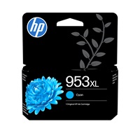 HP 953XL High Yield Cyan Original Ink Cartridge (1,600 pages)
