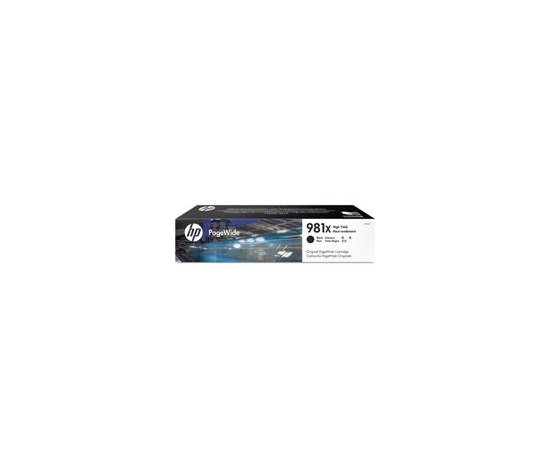 HP 981X High Yield Black Original PageWide Cartridge (11,000 pages)