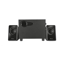 TRUST Reproduktory 2.1 Avora Subwoofer Speaker Set - black