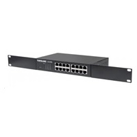 Intellinet 16-port Gigabit Ethernet Switch, 16x GbE, fanless