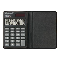 REBELL kalkulačka - SHC108 - černá