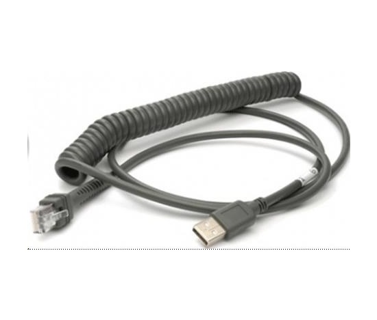 Honeywell Kabel USB pro MK-95x0 Voyager, MK-3780 Fusion, kroucený, černý.