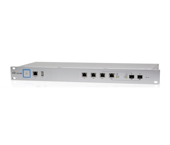 UBNT UniFi Security Gateway PRO [CPU 1GHz dual-core, 2GB RAM DDR3, 2xWAN, 2x LAN, 2xSFP sdílený]