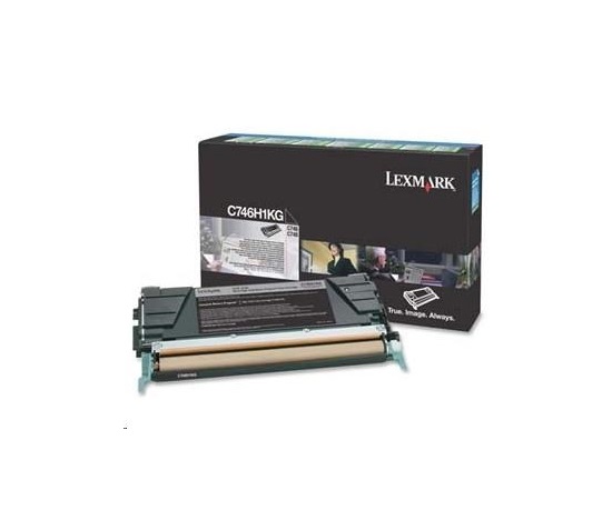 LEXMARK toner C746, C748 Black High Yield Return Program Toner Cartridge