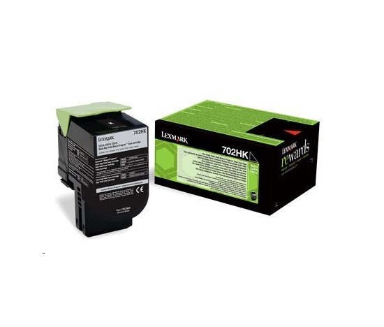 LEXMARK černý toner 702HK pro: CS310/410/510, z programu Lexmark Return (4 000 stran)