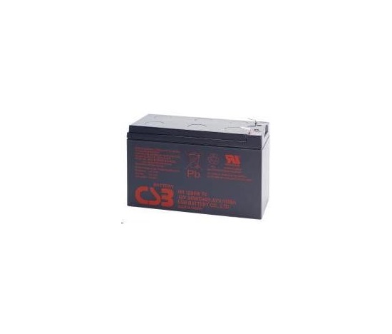 CSB 12V 9Ah olověný akumulátor HighRate F2 (HR1234WF2)