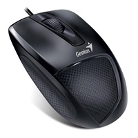 GENIUS myš DX-150X, drátová, 1000 dpi, USB, černá