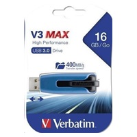 VERBATIM Flash Disk 16GB V3 MAX USB 3.0, modrá