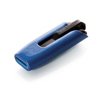 VERBATIM Flash Disk 128GB V3 MAX, USB 3.0, modrá