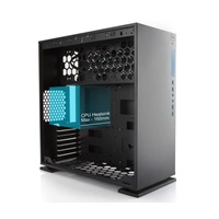 IN WIN skříň 303, Black, Mid Tower, bez zdroje, USB 3.0, ventilátor