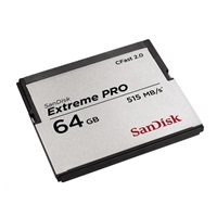 SanDisk CFAST 2.0 64GB Extreme Pro (515 MB/s)