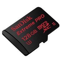 Sandisk MIcroSDXC karta 128GB Extreme PRO (275MB/s, Class 10 UHS-II U3) + USB 3.0 čtečka
