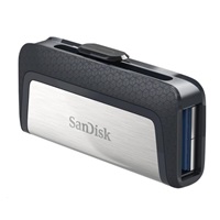 SanDisk Flash Disk 64GB Ultra, Dual USB Drive Type-C