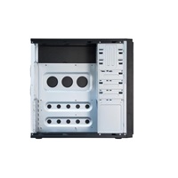 CHIEFTEC skříň Elox Series HQ-01B-OP, Miditower, USB 3.0, Black, bez zdroje