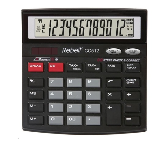 Rebell kalkulačka - stolní - CC512