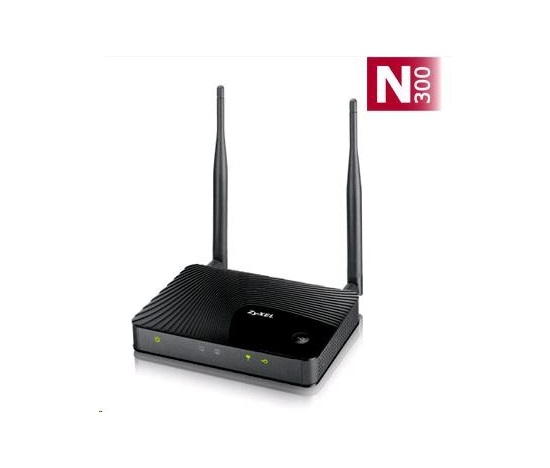 Zyxel WAP3205 v3 Wireless N300 Access point, 4 módy, 5x 10/100 RJ45, 2x 5 dBi anténa