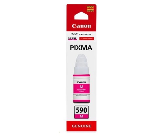 Canon CARTRIDGE GI-590 M purpurová pro Pixma G1500, G2500, G3500, G4500  (7000str.)
