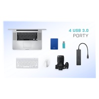 i-tec USB-C 3.1 Slim 4-portový HUB