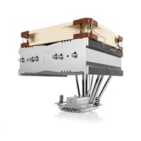 NOCTUA Chladič CPU NH-C14S, 1x 140mm, LGA1851, AM5, hnědá/stříbrná