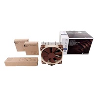 NOCTUA Chladič CPU NH-U12S, 1x 120mm, LGA1851, AM5, hnědá/stříbrná