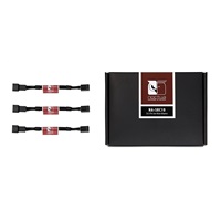 NOCTUA Adaptér NA-SRC10, 3x, 3-pin ventilátor Low Noise, černá