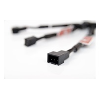 NOCTUA Adaptér NA-SRC10, 3x, 3-pin ventilátor Low Noise, černá