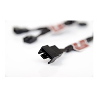 NOCTUA Adaptér NA-SRC7, 3x, 4-pin ventilátor Low Noise, černá